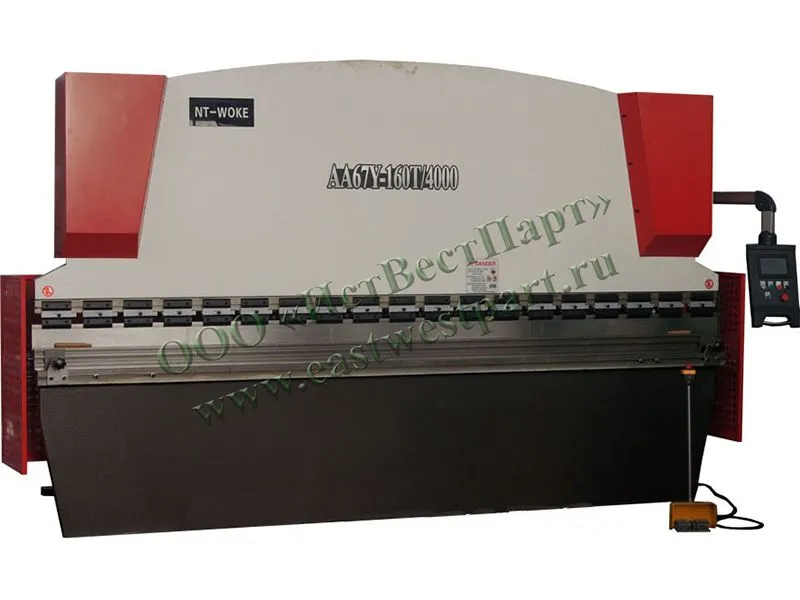 Гидравлический листогибочный пресс WC67Y 160×4000 NC