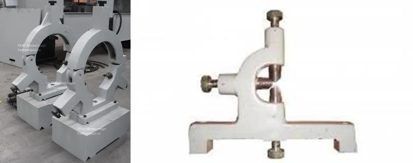 Подвижный и неподвижный люнет для обработки деталей большой длинны