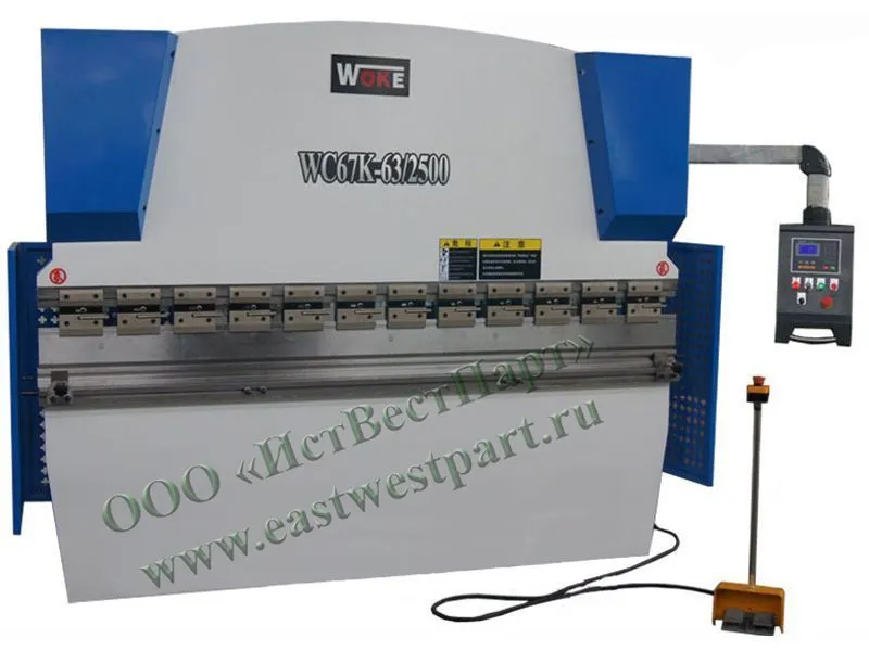 Гидравлический листогибочный пресс WС67Y-63×2500