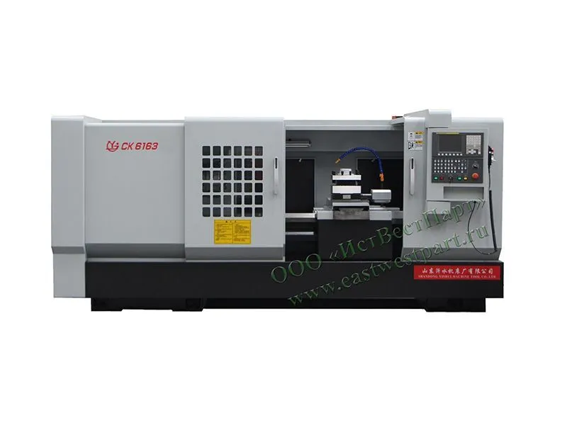 Тяжёлый токарный станок с ЧПУ CK6163 С прямой станиной