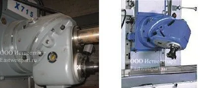 Поворот фрезерной головки на угол 360˚