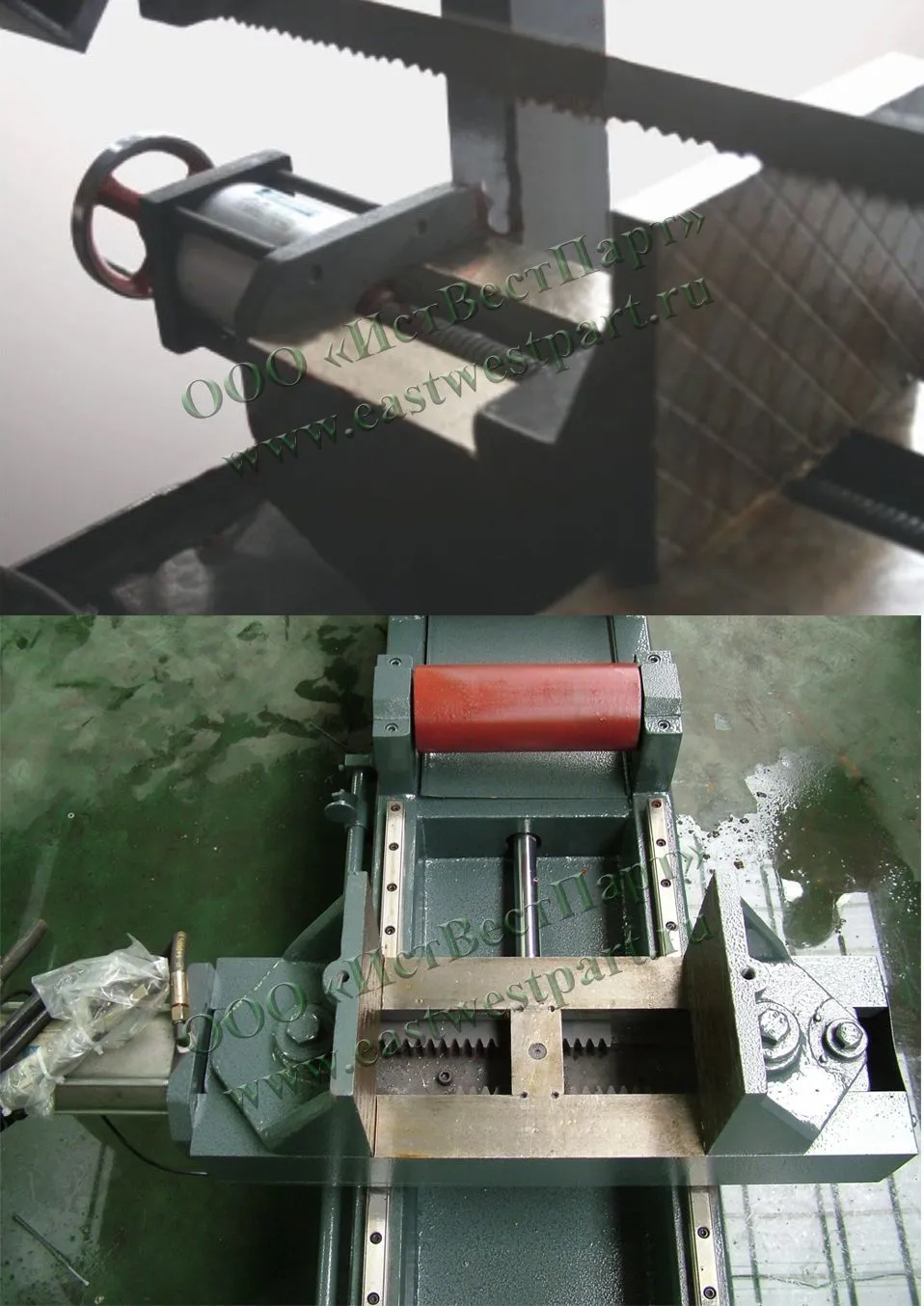 Гидравлический привод тисков