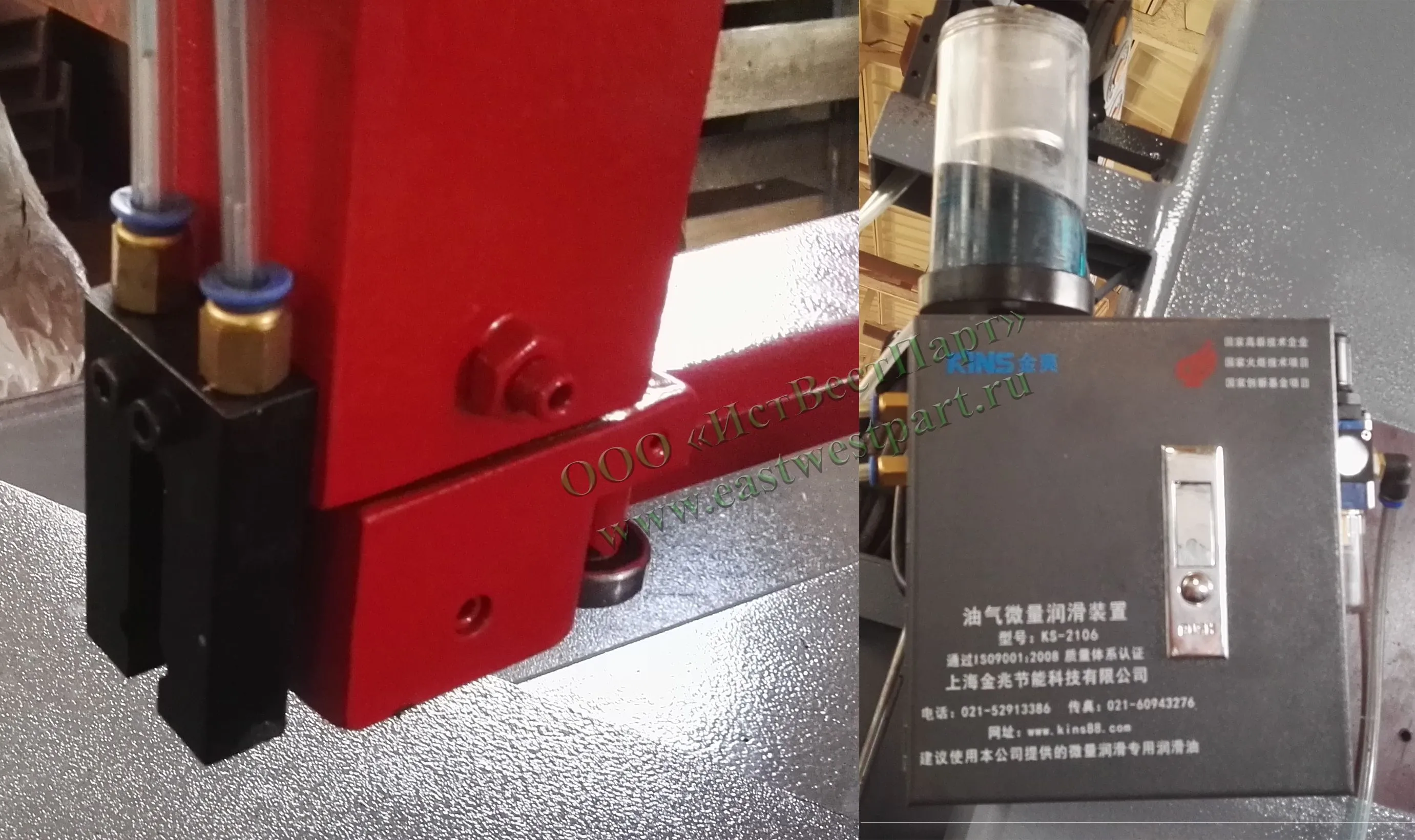 Устройство охлаждения полотна масляным туманом