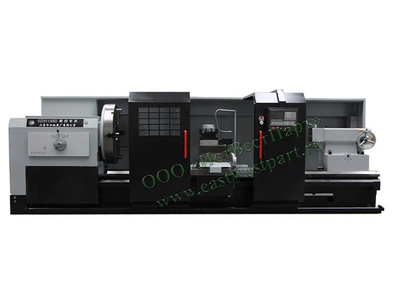 Тяжёлый токарный станок с ЧПУ CK61125 С прямой станиной