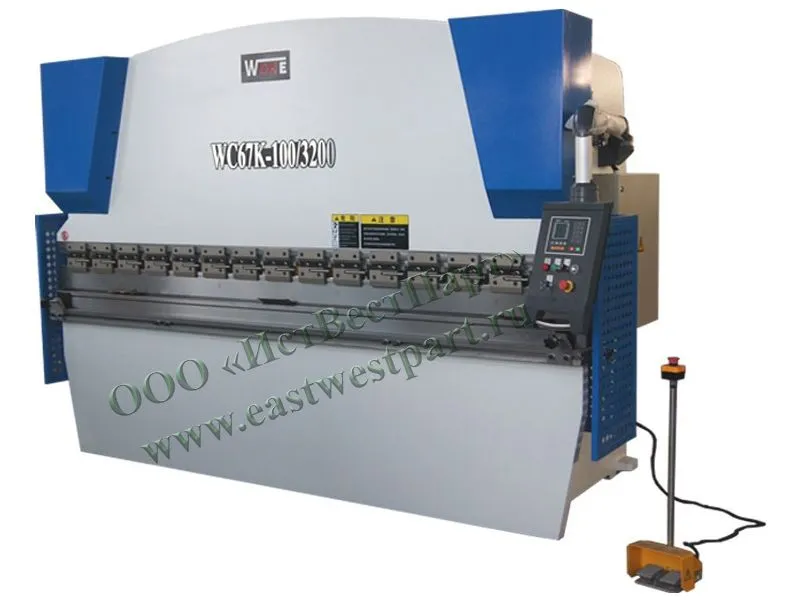 Гидравлический листогибочный пресс WC67Y 100×3200 NC